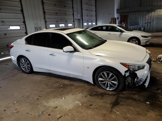 JN1BV7AR2FM410724 - 2015 INFINITI Q50 BASE WHITE photo 4