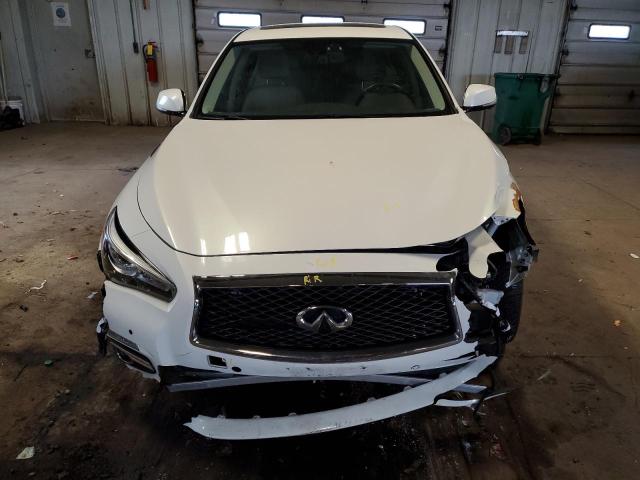 JN1BV7AR2FM410724 - 2015 INFINITI Q50 BASE WHITE photo 5