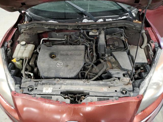 JM1BL1SF5A1310552 - 2010 MAZDA 3 I RED photo 11