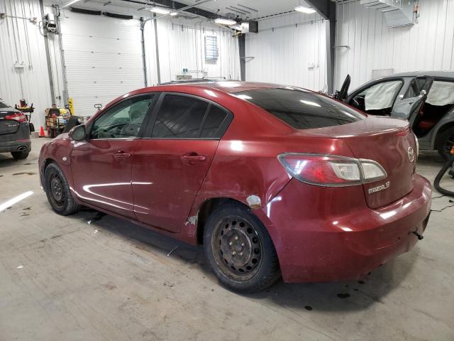 JM1BL1SF5A1310552 - 2010 MAZDA 3 I RED photo 2