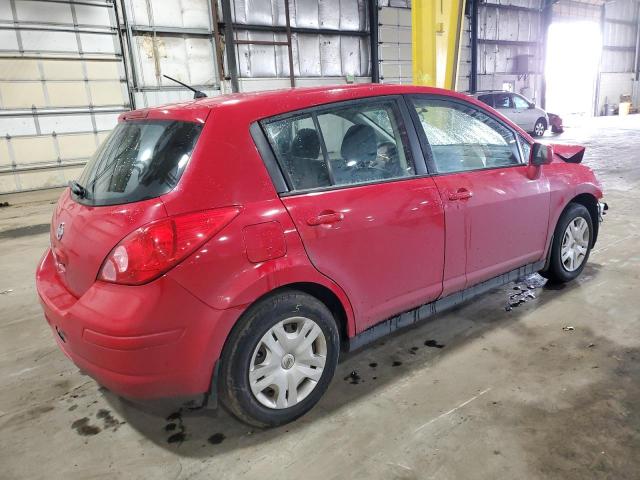 3N1BC1CP2AL421563 - 2010 NISSAN VERSA S RED photo 3