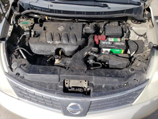 3N1BC11E38L433801 - 2008 NISSAN VERSA S BEIGE photo 11