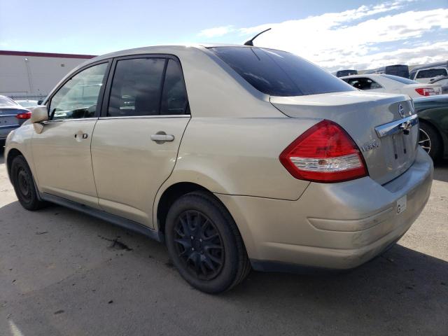 3N1BC11E38L433801 - 2008 NISSAN VERSA S BEIGE photo 2