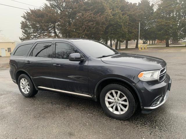 1C4RDJAGXFC786765 - 2015 DODGE DURANGO SXT BLUE photo 1