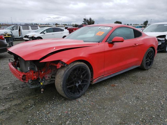 1FA6P8AM9H5302915 - 2017 FORD MUSTANG RED photo 1