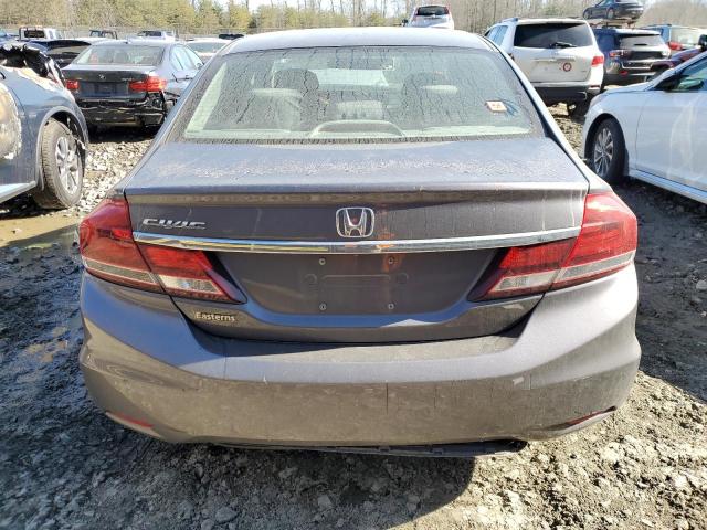 19XFB2F54FE258492 - 2015 HONDA CIVIC LX GRAY photo 6