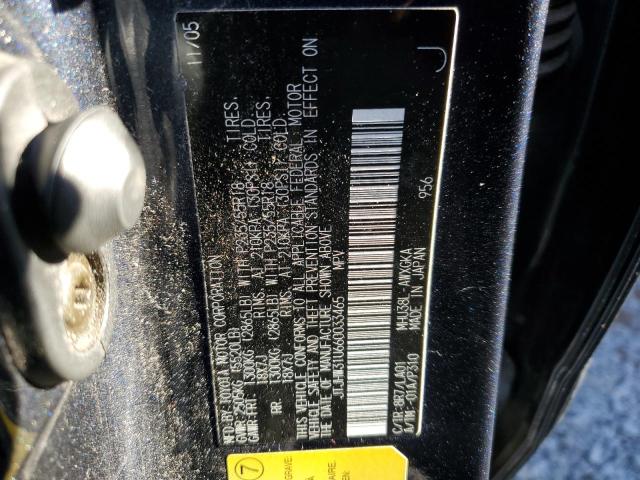 JTJHW31U660033465 - 2006 LEXUS RX 400 BLUE photo 13