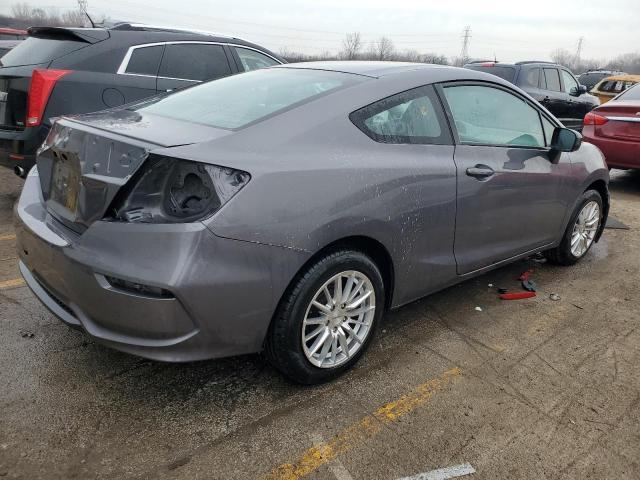 2HGFG3B50FH519779 - 2015 HONDA CIVIC LX GRAY photo 3