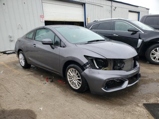 2HGFG3B50FH519779 - 2015 HONDA CIVIC LX GRAY photo 4