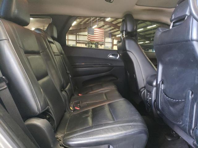 1C4RDJDGXEC318755 - 2014 DODGE DURANGO LIMITED SILVER photo 11