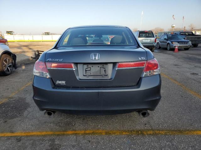 1HGCP3F75BA006230 - 2011 HONDA ACCORD EX GRAY photo 6