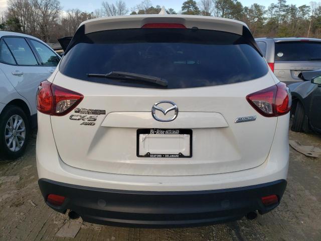 JM3KE4CY6E0394976 - 2014 MAZDA CX-5 TOURING WHITE photo 6