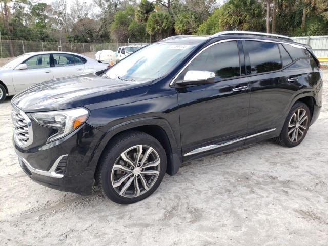 3GKALXEX1JL194413 - 2018 GMC TERRAIN DENALI BLACK photo 1