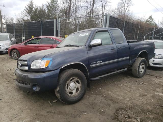 5TBBN44153S337939 - 2003 TOYOTA TUNDRA ACCESS CAB SR5 BLUE photo 1