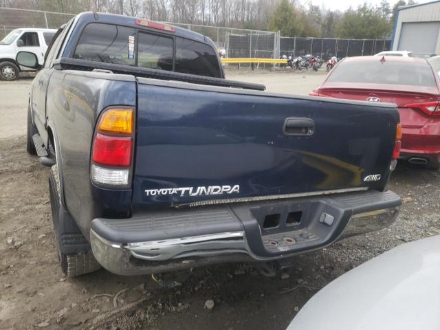 5TBBN44153S337939 - 2003 TOYOTA TUNDRA ACCESS CAB SR5 BLUE photo 6