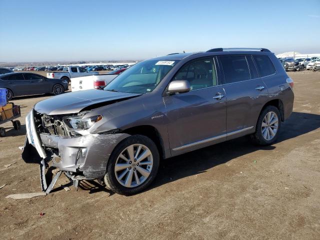 JTEDC3EH2D2011550 - 2013 TOYOTA HIGHLANDER HYBRID LIMITED GRAY photo 1