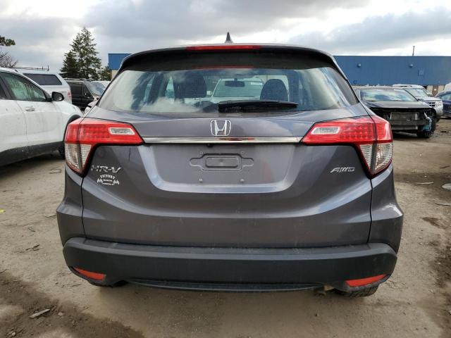 3CZRU6H39LM738579 - 2020 HONDA HR-V LX GRAY photo 6