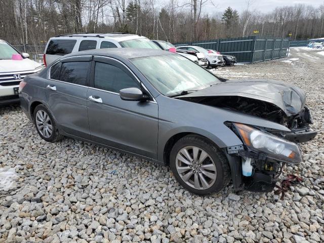 1HGCP2F31CA226490 - 2012 HONDA ACCORD LX GRAY photo 4