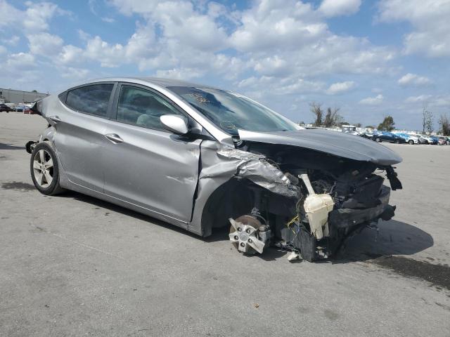 KMHDH4AEXDU893736 - 2013 HYUNDAI ELANTRA GLS SILVER photo 4