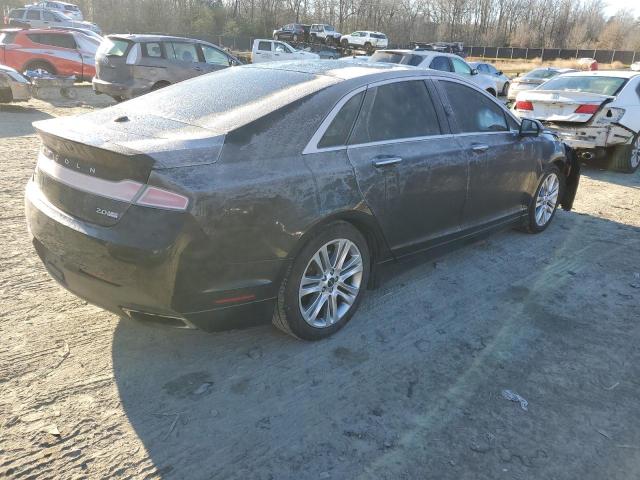 3LN6L2J93ER816357 - 2014 LINCOLN MKZ BLACK photo 3