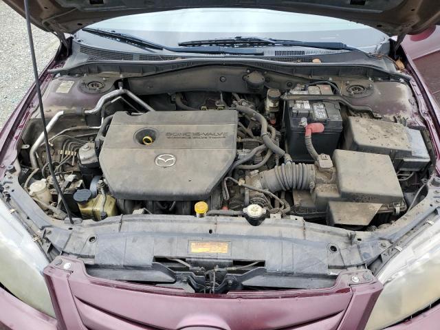 1YVHP80C685M45021 - 2008 MAZDA 6 I MAROON photo 11