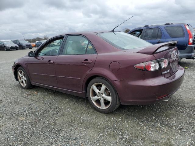 1YVHP80C685M45021 - 2008 MAZDA 6 I MAROON photo 2