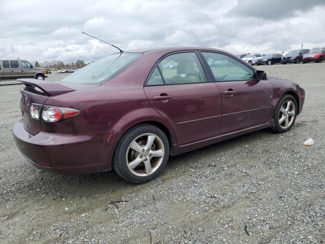 1YVHP80C685M45021 - 2008 MAZDA 6 I MAROON photo 3