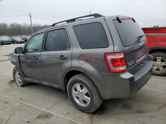 1FMCU0DG9CKA13696 - 2012 FORD ESCAPE XLT GRAY photo 2