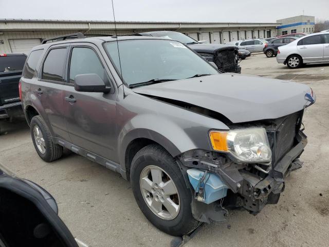 1FMCU0DG9CKA13696 - 2012 FORD ESCAPE XLT GRAY photo 4