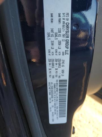 2C4RC1BG9CR339588 - 2012 CHRYSLER TOWN & COU TOURING BLUE photo 13