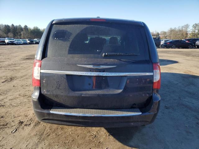 2C4RC1BG9CR339588 - 2012 CHRYSLER TOWN & COU TOURING BLUE photo 6