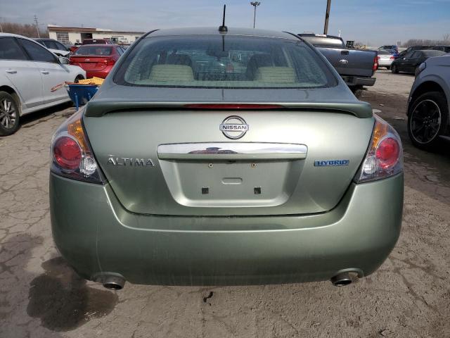 1N4CL21E48C256474 - 2008 NISSAN ALTIMA HYBRID GREEN photo 6