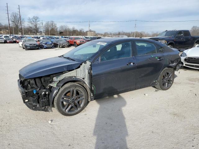 3KPF34AD0ME402866 - 2021 KIA FORTE GT LINE BLACK photo 1