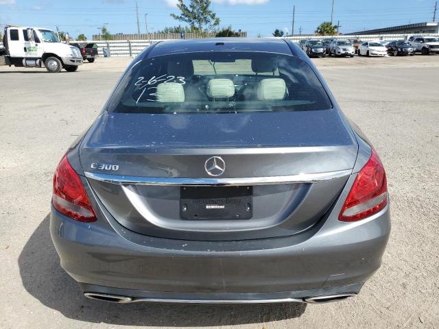 55SWF4JB2JU235291 - 2018 MERCEDES-BENZ C 300 GRAY photo 6