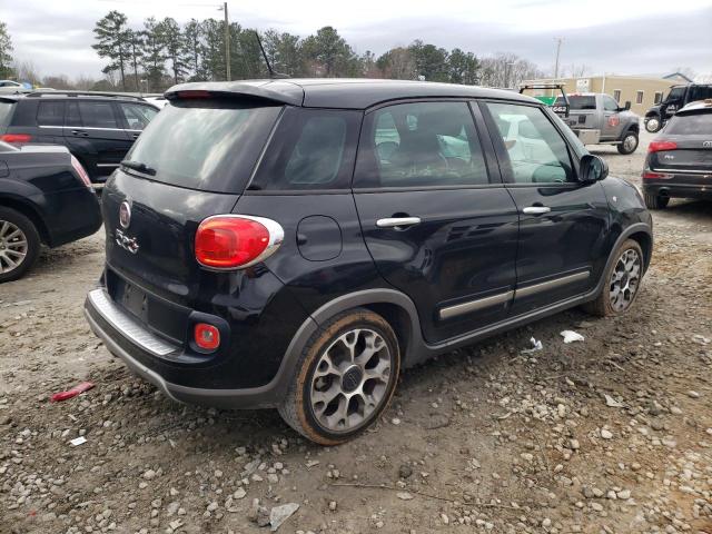 ZFBCFADH7EZ010144 - 2014 FIAT 500L TREKKING BLACK photo 3