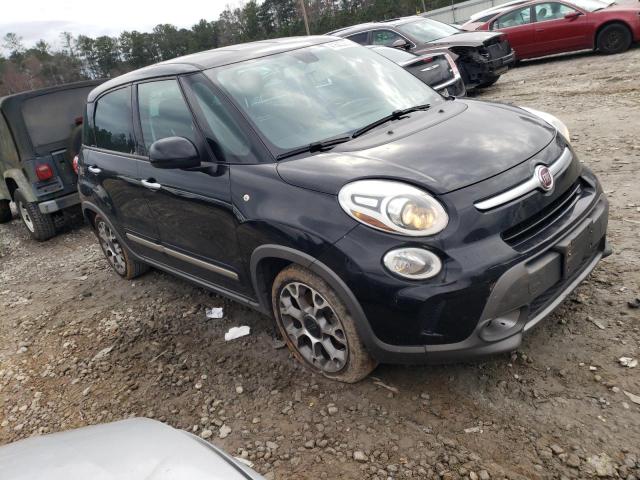 ZFBCFADH7EZ010144 - 2014 FIAT 500L TREKKING BLACK photo 4