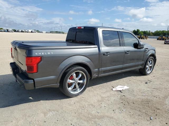 1FTEW1E55JFD97251 - 2018 FORD F150 SUPERCREW GRAY photo 3