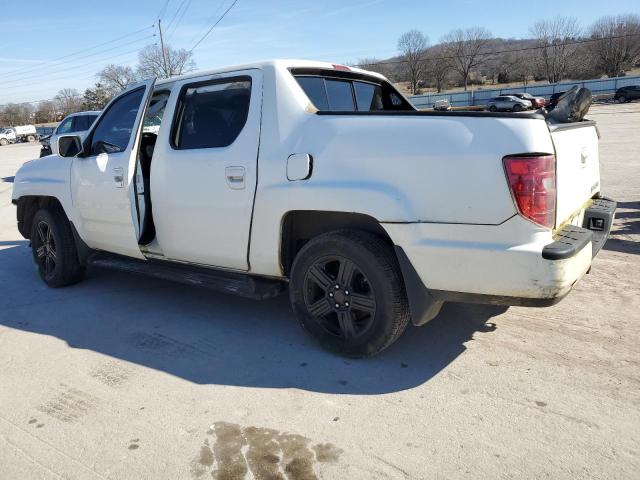 5FPYK1F58AB004474 - 2010 HONDA RIDGELINE RTL WHITE photo 2