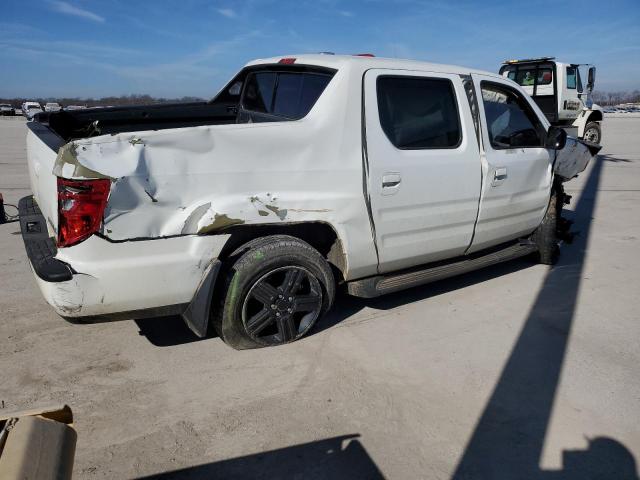 5FPYK1F58AB004474 - 2010 HONDA RIDGELINE RTL WHITE photo 3