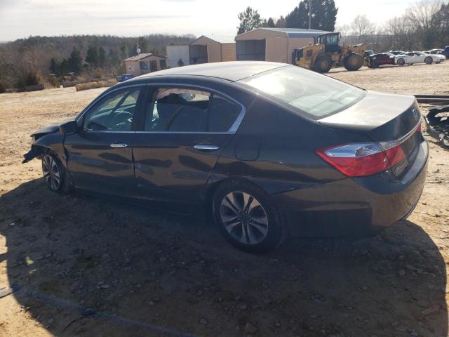 1HGCR2F36DA271548 - 2013 HONDA ACCORD LX GRAY photo 2