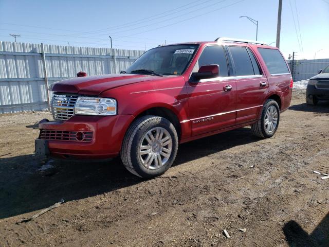 5LMJJ2J58DEL08297 - 2013 LINCOLN NAVIGATOR 红色 照片 1