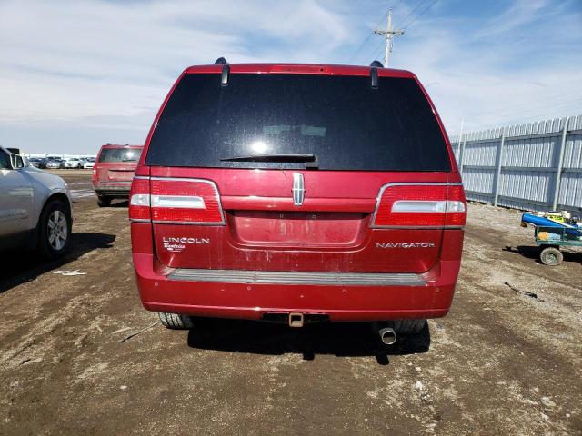 5LMJJ2J58DEL08297 - 2013 LINCOLN NAVIGATOR 红色 照片 6