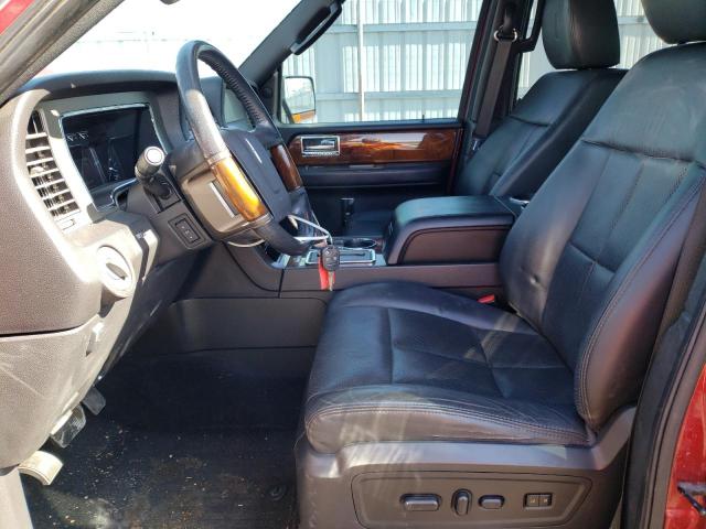 5LMJJ2J58DEL08297 - 2013 LINCOLN NAVIGATOR 红色 照片 7