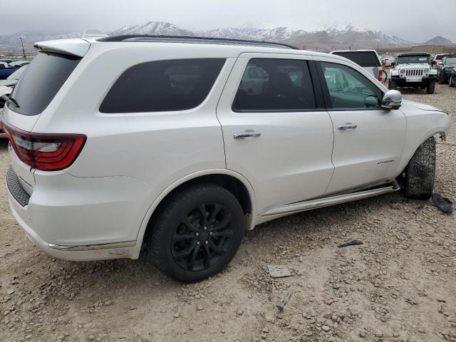 1C4SDJETXJC219408 - 2018 DODGE DURANGO CITADEL WHITE photo 3