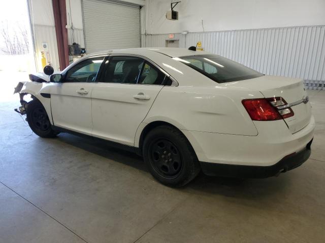 1FAHP2MK4KG106814 - 2019 FORD TAURUS POLICE INTERCEPTOR WHITE photo 2