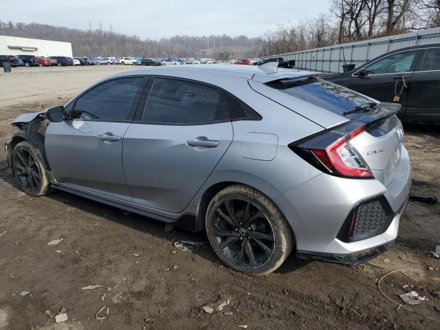 SHHFK7H44KU415488 - 2019 HONDA CIVIC SPORT SILVER photo 2