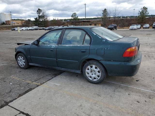 2HGEJ6619XH561391 - 1999 HONDA CIVIC BASE GREEN photo 2