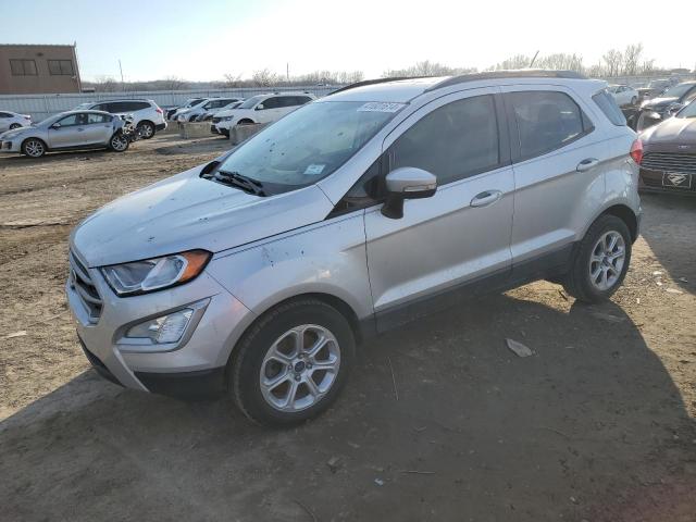 MAJ3P1TE1JC243876 - 2018 FORD ECOSPORT SE SILVER photo 1