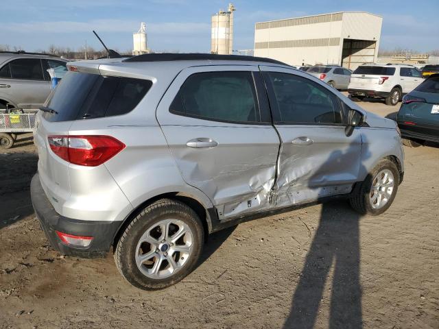 MAJ3P1TE1JC243876 - 2018 FORD ECOSPORT SE SILVER photo 3