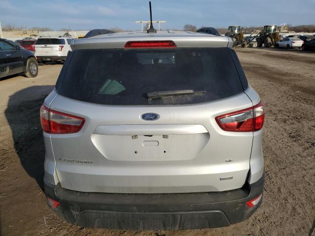 MAJ3P1TE1JC243876 - 2018 FORD ECOSPORT SE SILVER photo 6